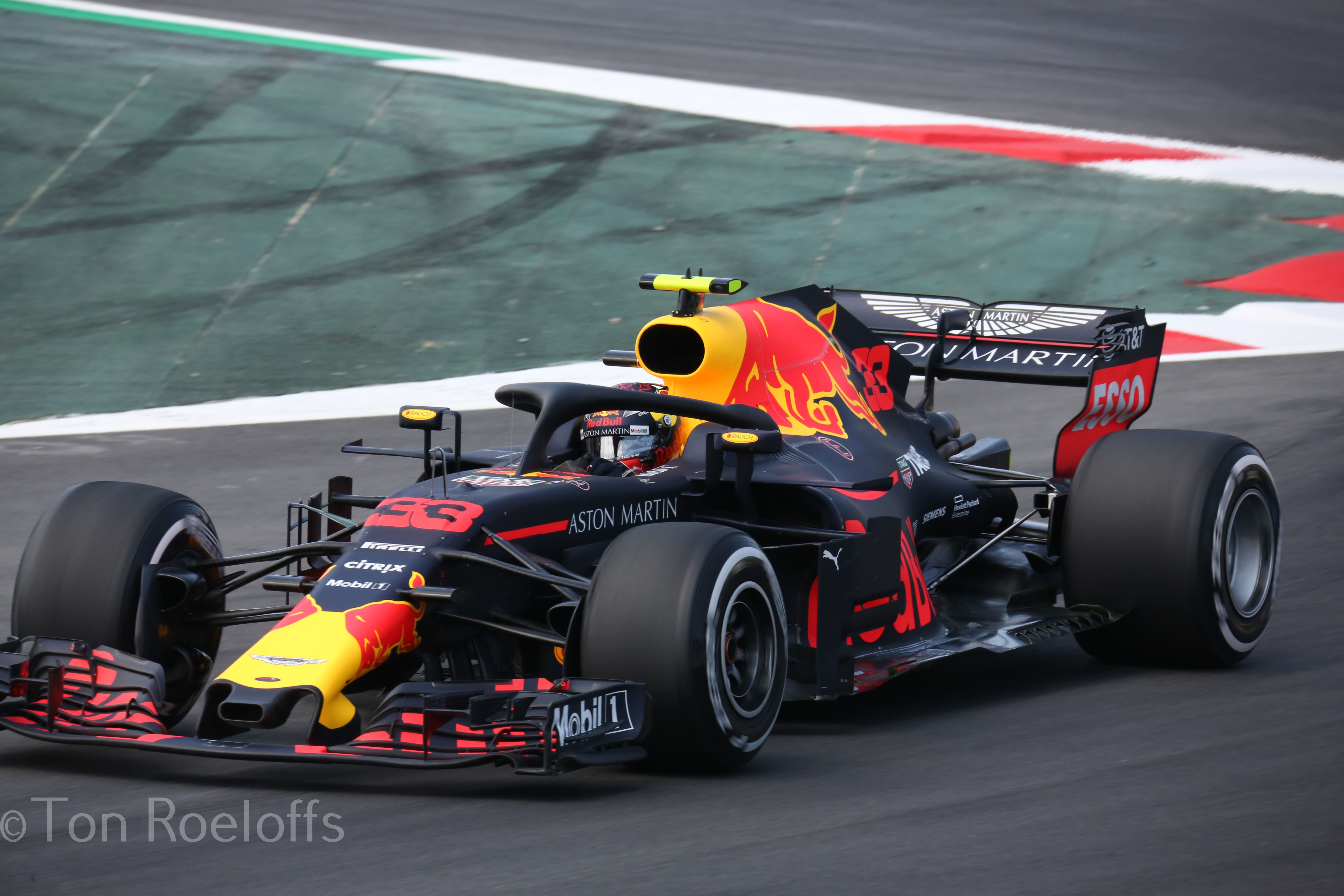 Verstappen pitbox